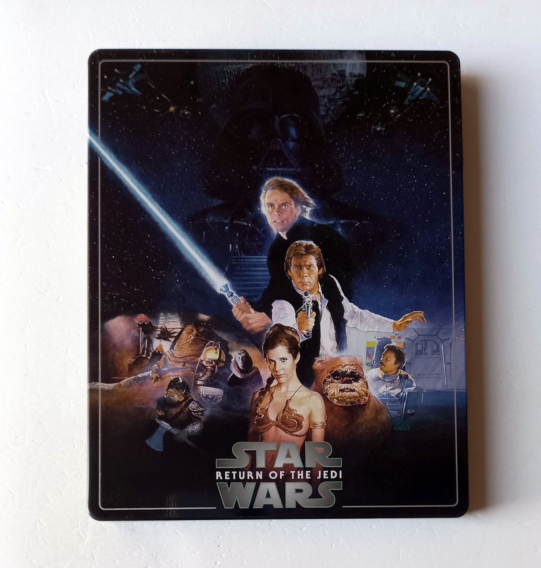 STAR WARS: EPISODE VI RETURN OF THE JEDI - MARK HAMILL, HARRISON FORD  - YÖN.: RICHARD MARQUAND - 3BLU-RAY 4K  STEELBOOK METAL KUTU 2.EL