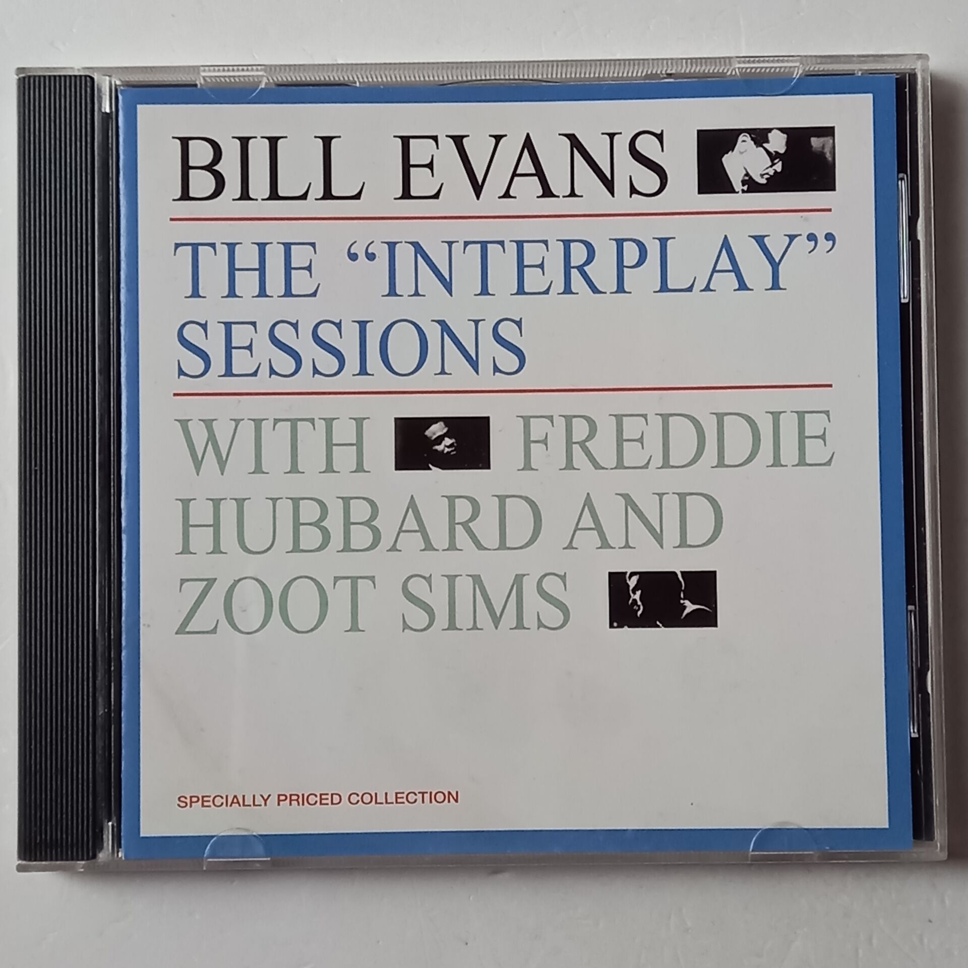 BILL EVANS WITH FREDDIE HUBBARD AND ZOOT SIMS – THE INTERPLAY SESSIONS (1982) - CD REMASTERED 2007 REISSUE 2.EL