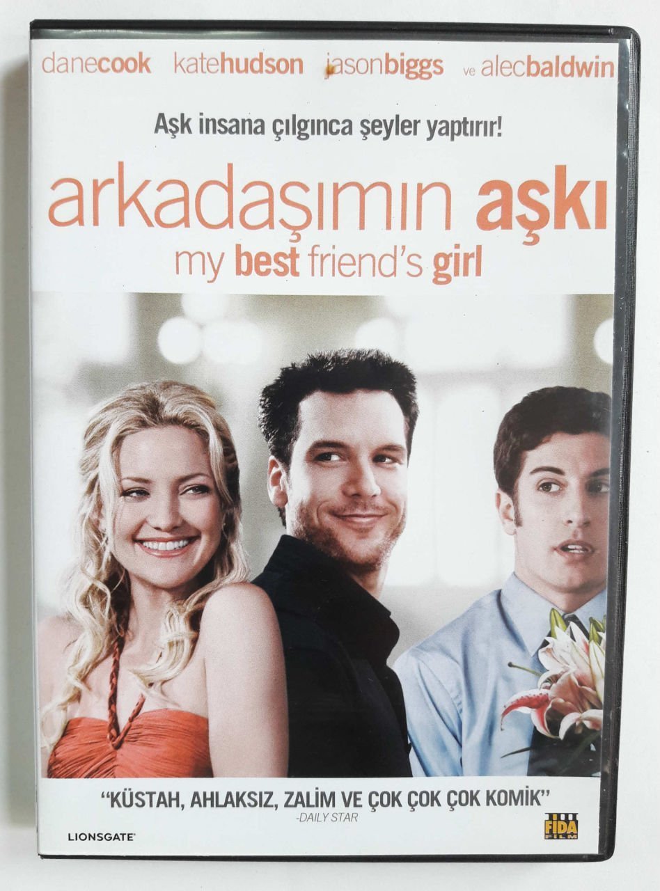ARKADAŞIMIN AŞKI - MY BEST FRIEND'S GIRL - DANE COOK - KATE HUDSON - ALEC BALDWIN - DVD 2.EL