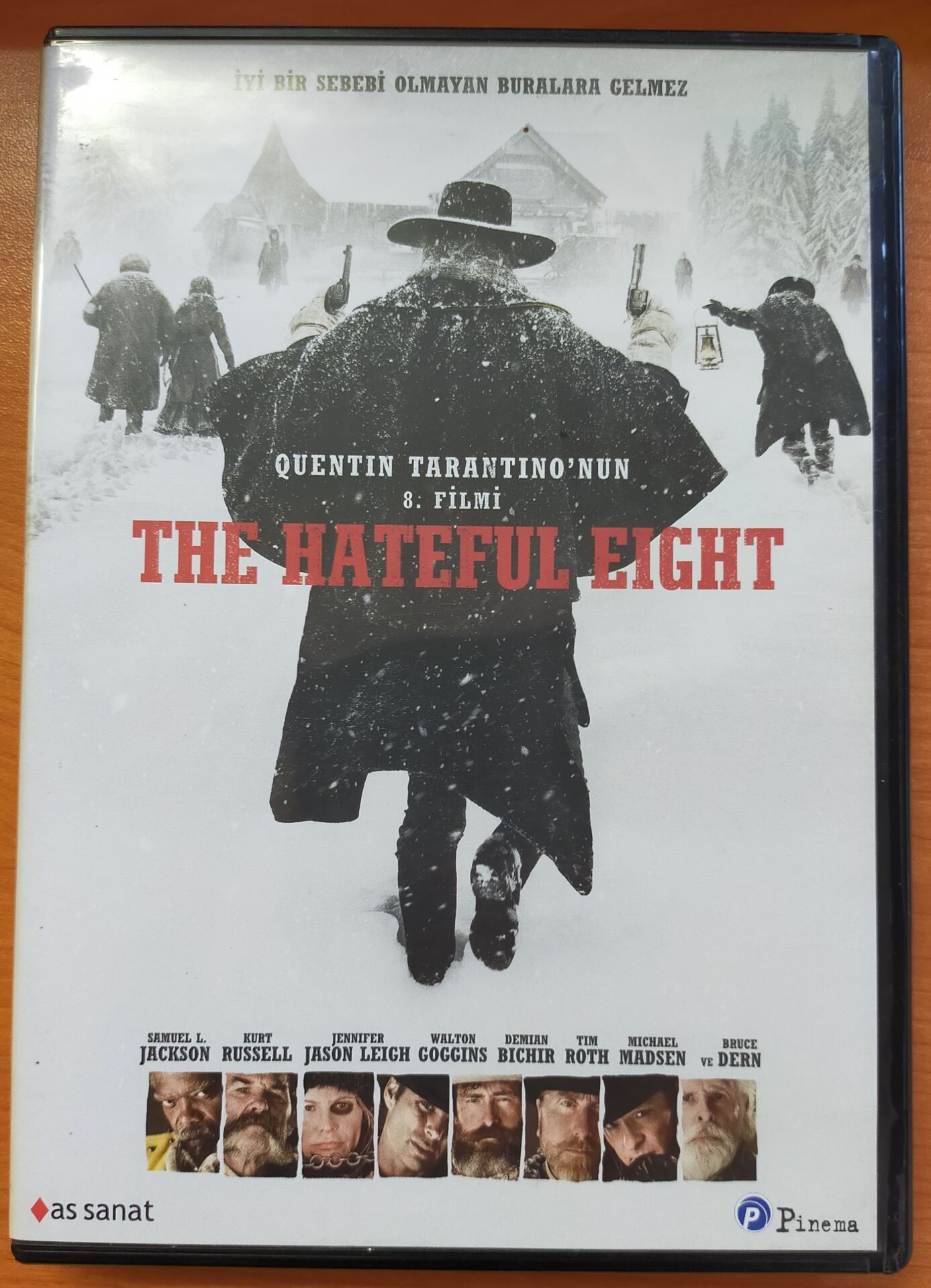 THE HATEFUL EIGHT - QUENTIN TARANTINO - DVD 2.EL