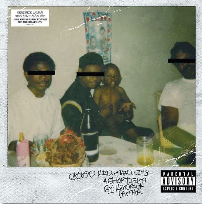 KENDRICK LAMAR - GOOD KID M.A.A.D. CITY (2012) - 2xLP 2022 10TH ANNIVERSARY EDITION SIFIR PLAK