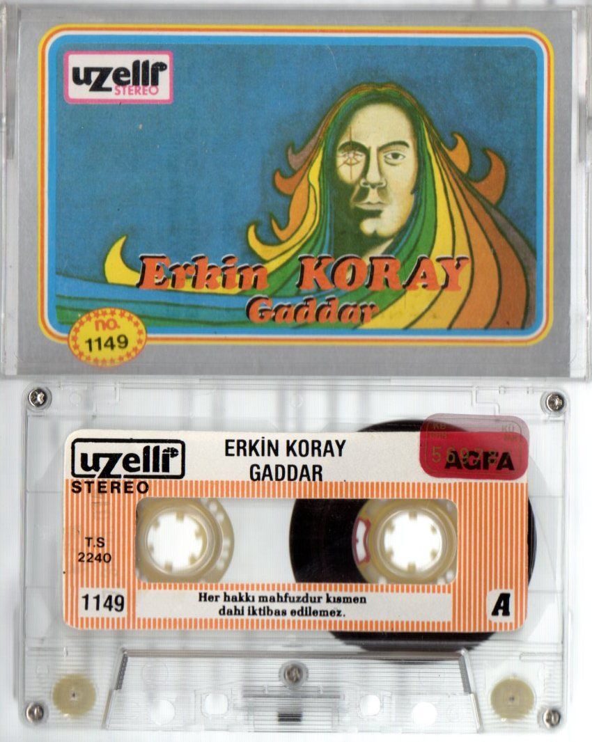 ERKİN KORAY - GADDAR (1986) UZELLİ KASET 2.EL