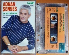 ADNAN ŞENSES - İLK DEFA AĞLADIM [ÇOK ÜZGÜNSÜN ARKADAŞ] (1991) UZELLİ KASET 2.EL