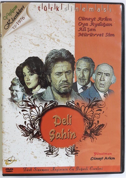 DELİ ŞAHİN (1976) - CÜNEYT ARKIN - OYA AYDOĞAN - Yön: CÜNEYT ARKIN - DVD 2.EL