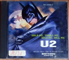 U2 - HOLD ME, THRILL ME, KISS ME, KILL ME / BATMAN FOREVER SOUNDTRACK (1995) - CD SINGLE 2.EL