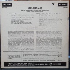 NELSON EDDY IN OKLAHOMA / RICHARD RODGERS, LEHMAN ENGEL (1956) - LP 2.EL PLAK