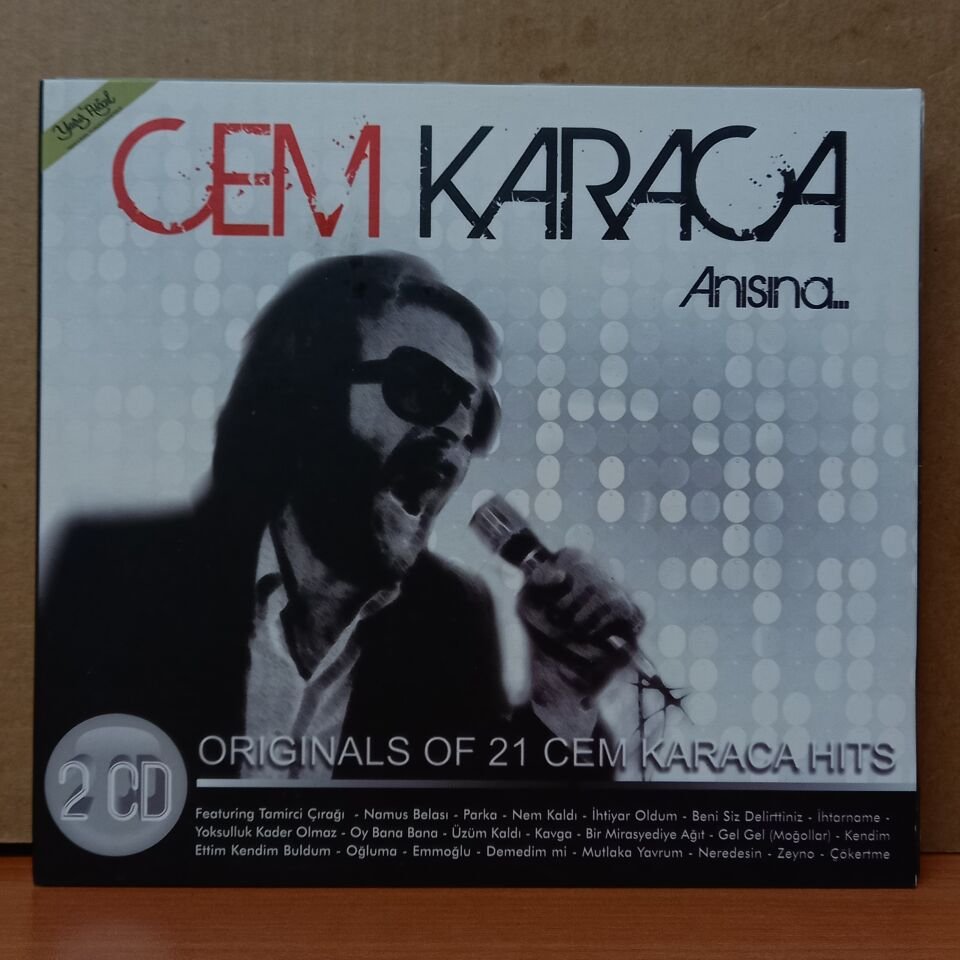 CEM KARACA - CEM KARACA ANISINA... - 2CD 2.EL