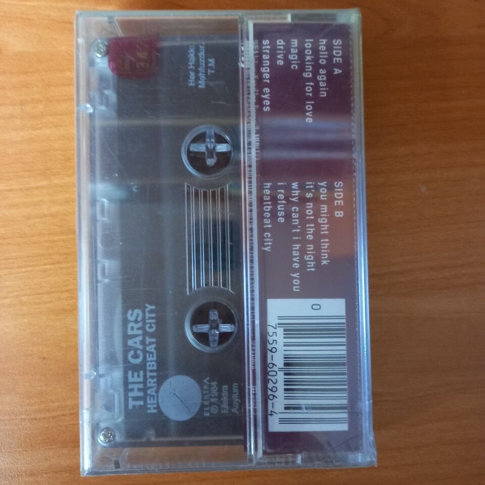 THE CARS - HEARTBEAT CITY (1984) - KASET SIFIR