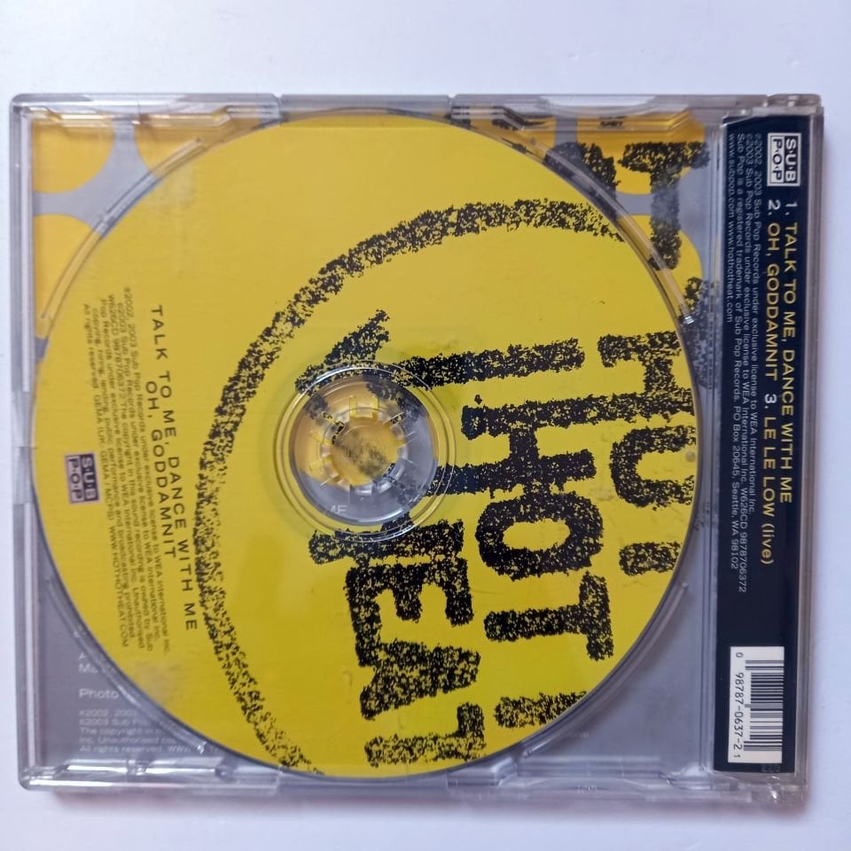 HOT HOT HEAT – TALK TO ME, DANCE WITH ME (2003) - CD SINGLE 2.EL