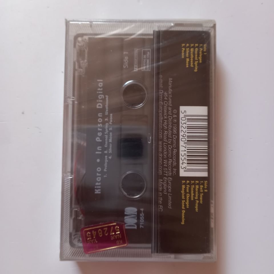 KITARO - IN PERSON DIGITAL (1996) - KASET SIFIR