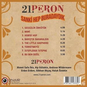 21. PERON - SANKİ HEP BURADAYDIK (2018) - DIGIPAK CD SIFIR