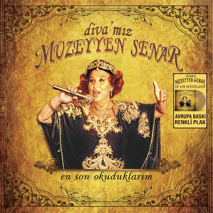 MÜZEYYEN SENAR - DİVA'MIZ / EN SON OKUDUKLARIM (2001) - LP 2026 RENKLİ SIFIR PLAK