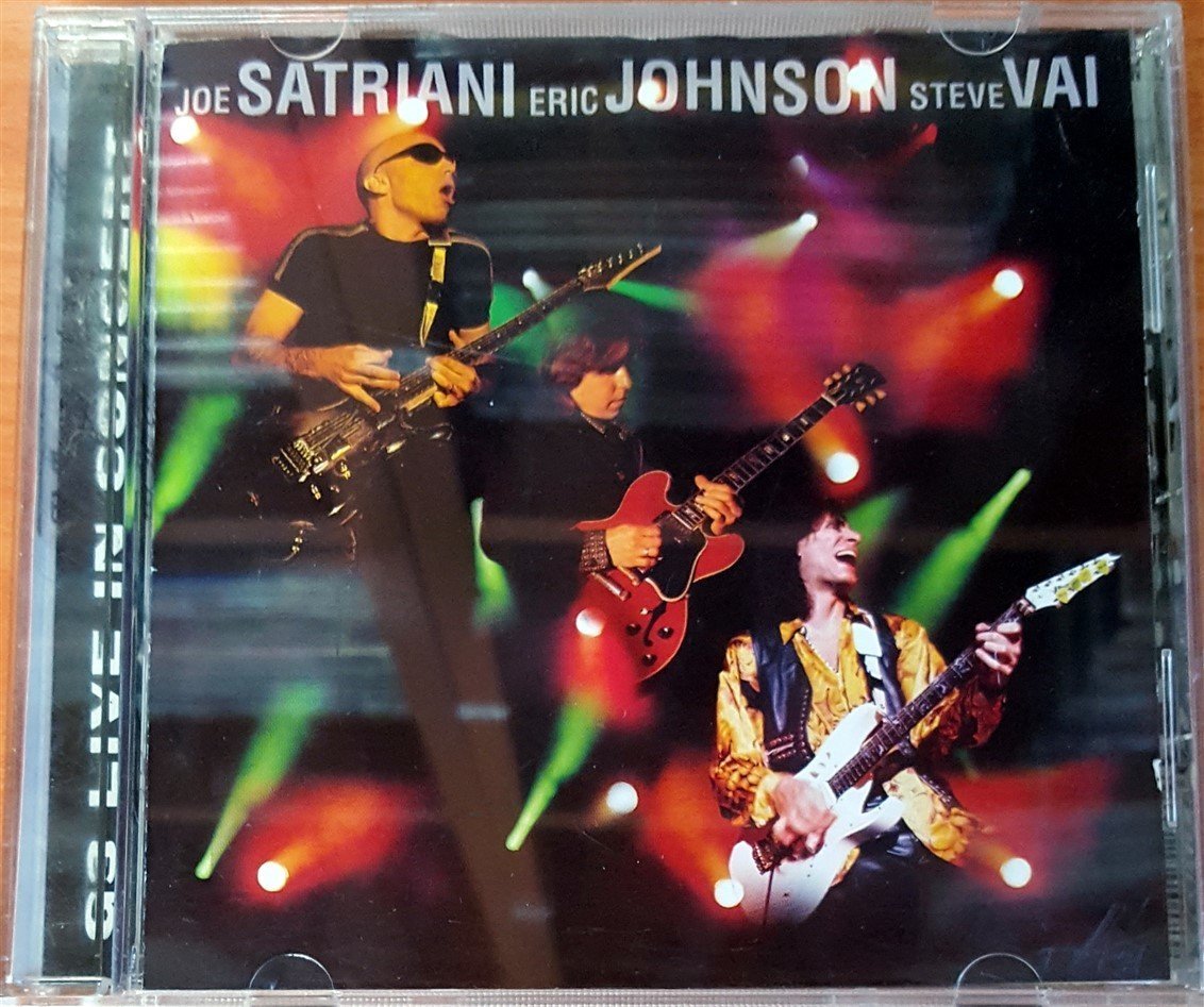 JOE SATRIANI ERIC JOHNSON STEVE VAI - G3 LIVE IN CONCERT (1997) - CD 2.EL