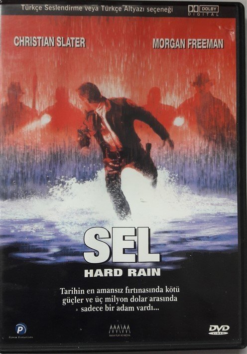 SEL - HARD RAIN - MORGAN FREEMAN - CHRISTIAN SLATER - DVD 2.EL