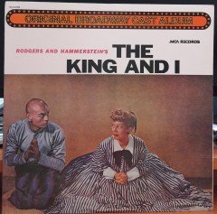 THE KING AND I - RODGERS AND HAMMERSTEIN - BROADWAY CAST -  PLAK 2.EL