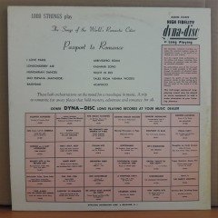 PASSPORT TO ROMANCE - LP 2.EL PLAK