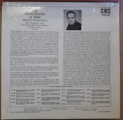 THE SHORT STORIES OF SAKI - Read by GEORGE ROSE (1968) - LP DÖNEM BASKISI SIFIR PLAK