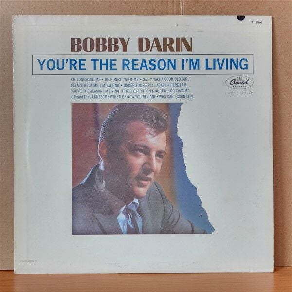 BOBBY DARIN – YOU'RE THE REASON I'M LIVING (1963) - LP 2.EL PLAK