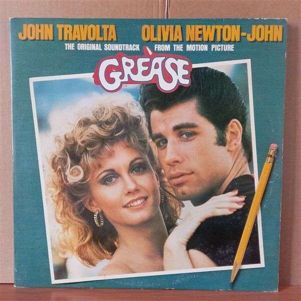 GREASE [THE ORIGINAL SOUNDTRACK FROM THE MOTION PICTURE] / FRANKIE VALLI, OLIVIA NEWTON-JOHN, JOHN TRAVOLTA, FRANKIE AVALON, SH-NA-NA, CINDY BULLENS (1978) - 2LP 2.EL PLAK