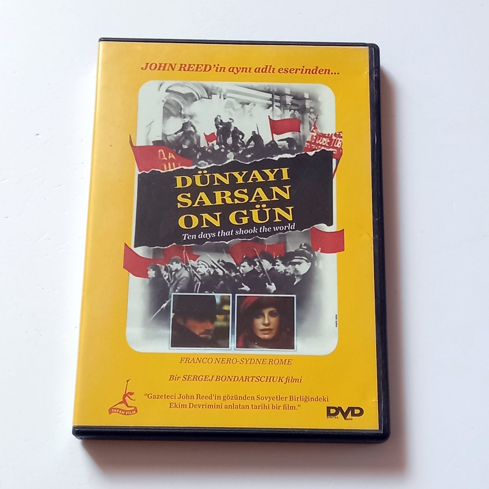 DÜNYAYI SARSAN ON GÜN / TEN DAYS THAT SHOOK THE WORLD - FRANCO NERO, SYDNEY ROME - YÖN.: SERGEJ BONDARTSCHUK - DVD 2.EL