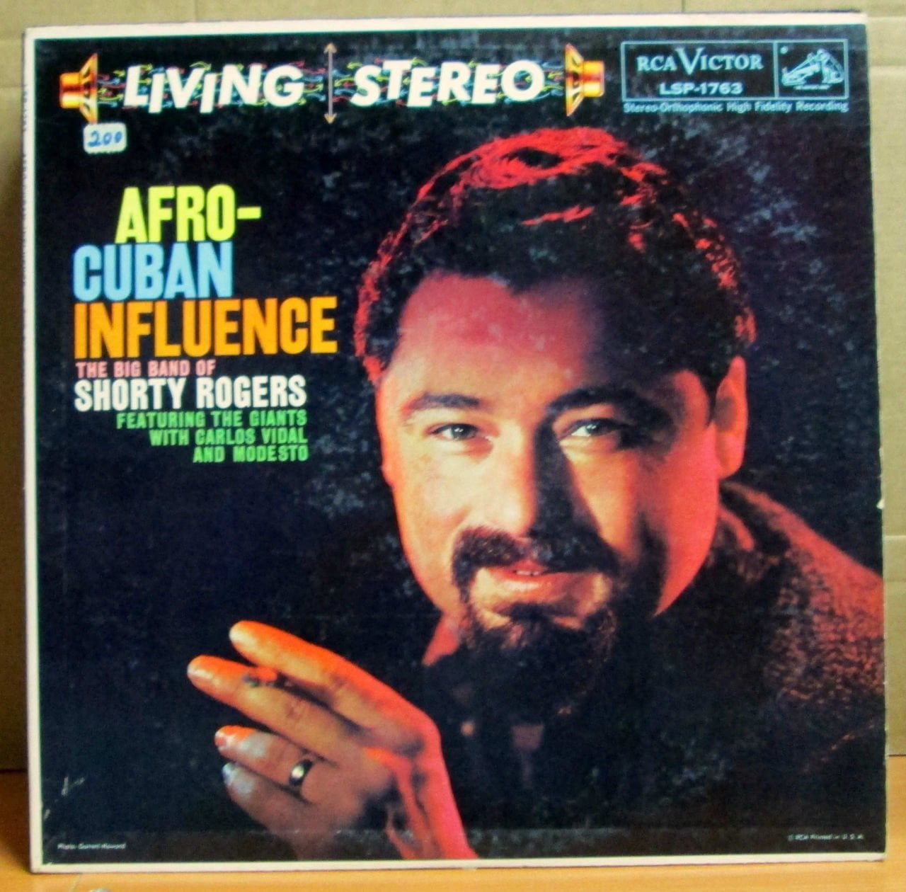 SHORTY ROGERS AFRO-CUBAN INFLUANCE - LP 2.EL