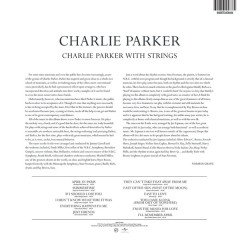 CHARLIE PARKER - WITH STRINGS (1955) - LP 2013 EDITION SIFIR PLAK
