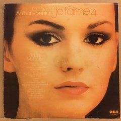 ANTHONY VENTURA ORCHESTRA - JE T'AIME 4, (1977) YERLİ BASKI 2.EL PLAK