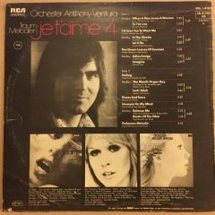 ANTHONY VENTURA ORCHESTRA - JE T'AIME 4, (1977) YERLİ BASKI 2.EL PLAK