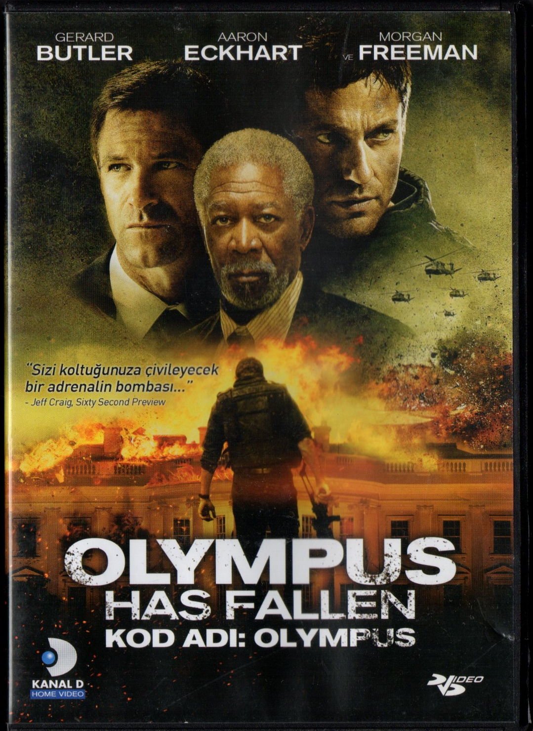 OLYMPUS HAS FALLEN - KOD ADI: OLYMPUS - GERARD BUTLER - MORGAN FREEMAN - DVD 2.EL