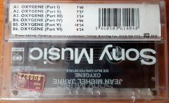 JEAN MICHEL JARRE - OXYGENE (1997) SONY CASSETTE MADE IN TURKEY ''NEW''