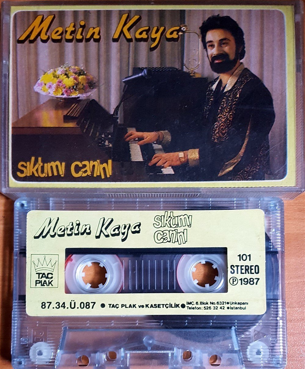 METİN KAYA - SIKTIMI CANINI (1987) TAÇ KASET 2.EL