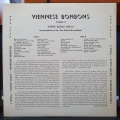 VIENNESE BONBONS VOLUME II / ANTON KARAS (1957) - LP 2.EL PLAK
