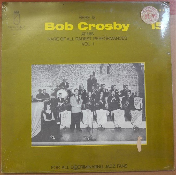 HERE IS BOB CROSBY - LP DÖNEM BASKISI SIFIR PLAK
