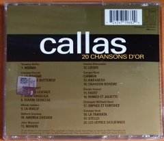 MARIA CALLAS - 20 CHANSONS D'OR (1997) - CD 2.EL