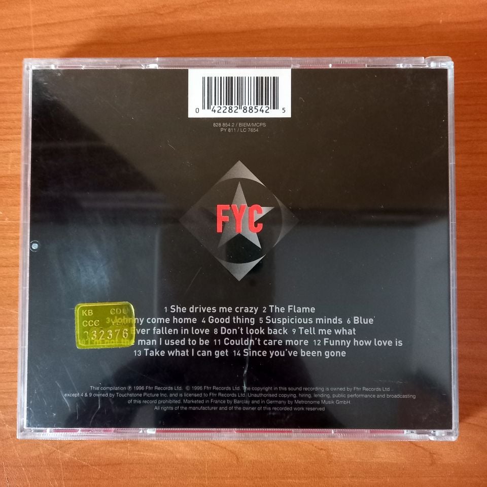 FINE YOUNG CANNIBALS – THE FINEST / THE BEST OF FINE YOUNG CANNIBALS (1996) - CD 2.EL