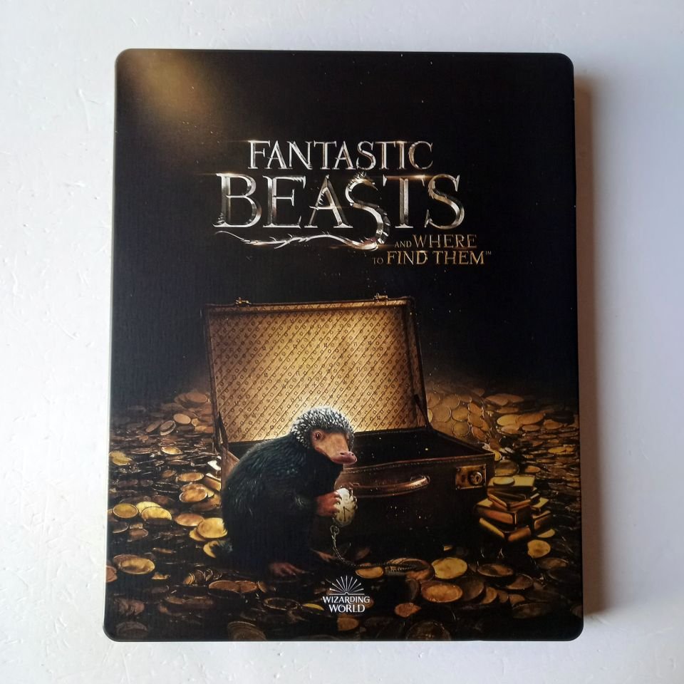 FANTASTIC BEASTS AND WHERE TO FIND THEM  - EDDIE REDMAYNE, KATHERINE WATERSTONE  - YÖN.:DAVID YATES - 2BLU-RAY 4K STEELBOOK METAL KUTU 2.EL TÜRKÇE ALTYAZI YOKTUR