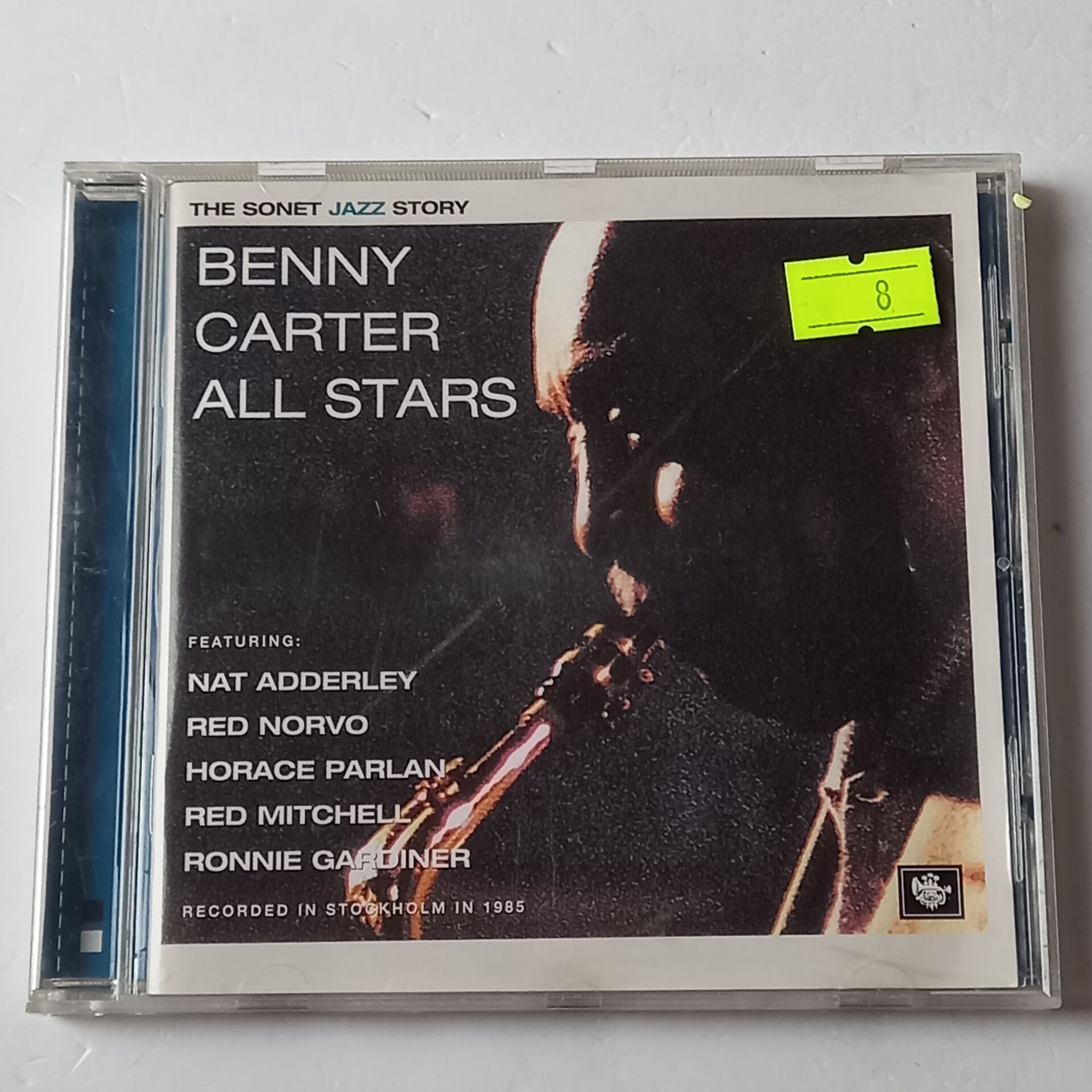 BENNY CARTER ALL STARS – BENNY CARTER ALL STARS (1986) - CD REMASTERED 2004 REISSUE 2.EL