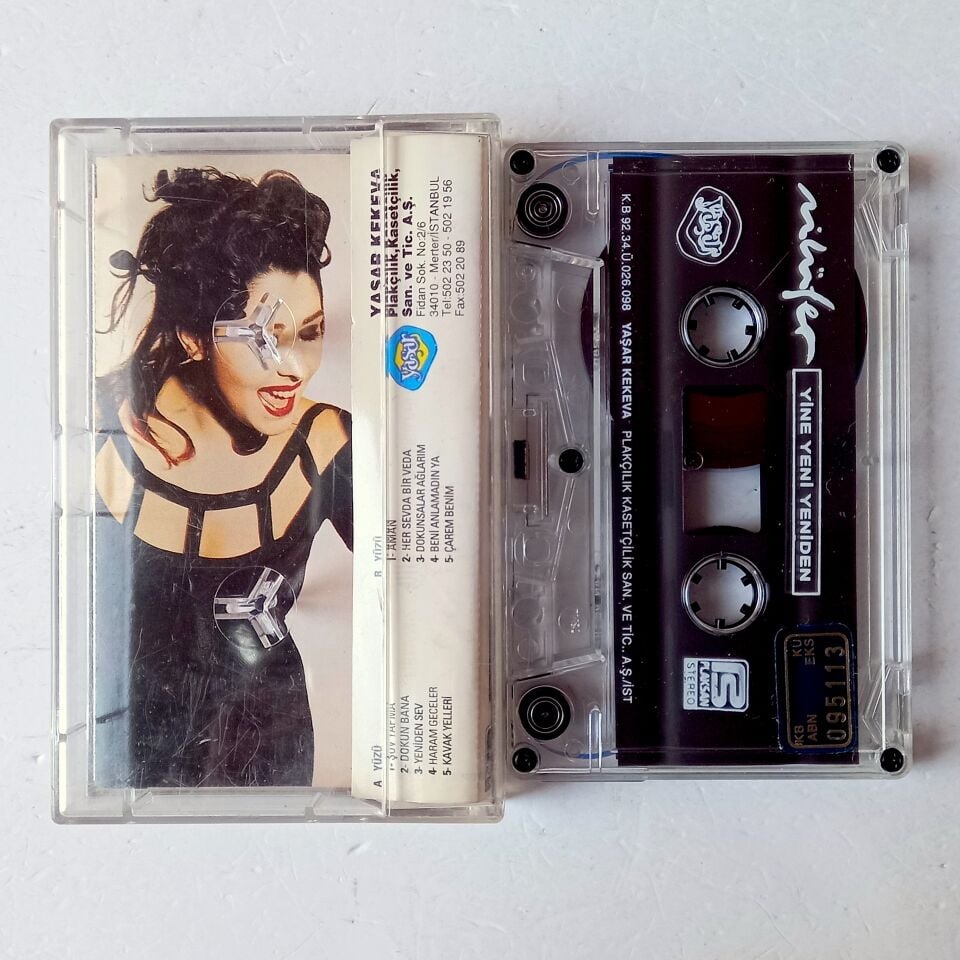 NİLÜFER – YİNE YENİ YENİDEN (1992) - KASET 2.EL
