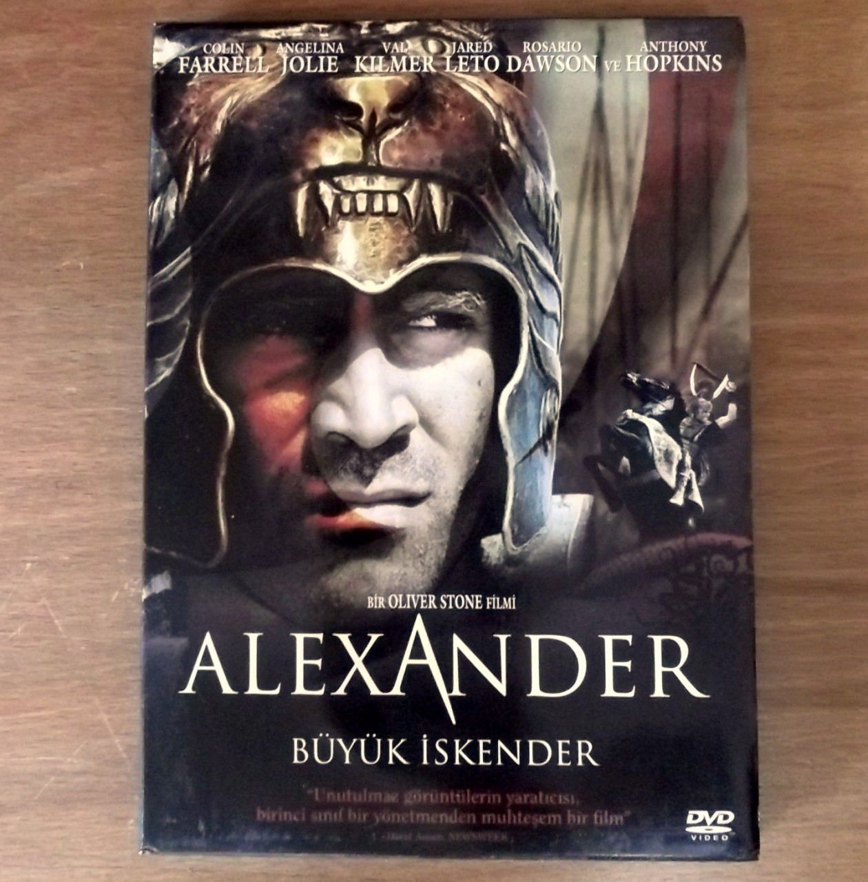 BÜYÜK İSKENDER - ALEXANDER - COLIN FARREL - ANTHONY HOPKINS - ANGELINA JOLIE - VAL KILMER - OLIVER STONE - DVD 2.EL