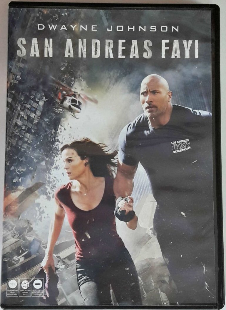SAN ANDREAS - SAN ANDREAS FAYI - DWAYNE JOHNSON - DVD 2.EL