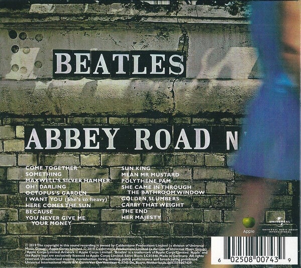 THE BEATLES - ABBEY ROAD (1969) - CD 2019 EDITION REISSUE / GATEFOLD DIGISLEEVE AMBALAJINDA SIFIR ÜRÜN
