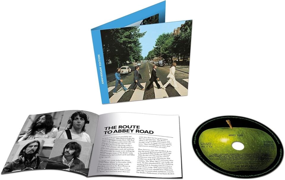 THE BEATLES - ABBEY ROAD (1969) - CD 2019 EDITION REISSUE / GATEFOLD DIGISLEEVE AMBALAJINDA SIFIR ÜRÜN