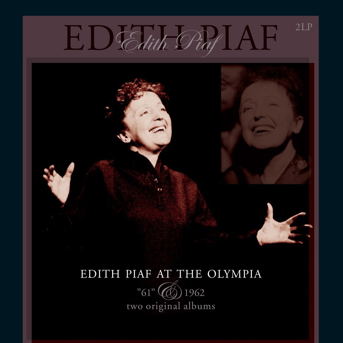 EDITH PIAF - AT THE OLYMPIA (2016) - 2LP SIFIR PLAK
