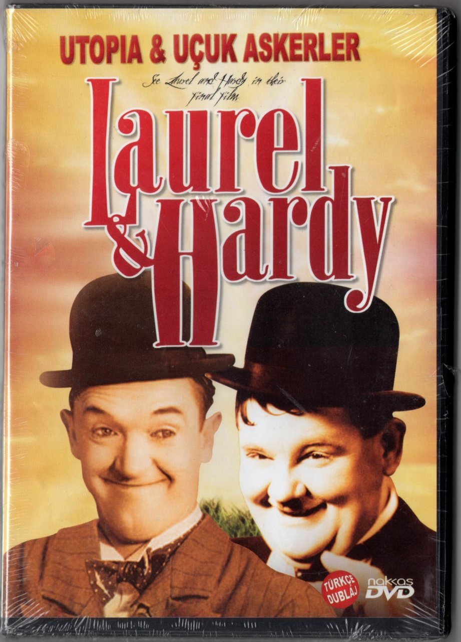 LAUREL & HARDY - UTOPIA - UÇUK ASKERLER - DVD SIFIR
