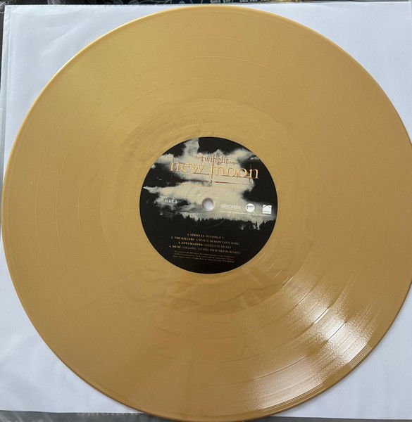 TWILIGHT SAGA / NEW MOON - SOUNDTRACK (2009) - 2LP 2024 GOLD COLOURED EDITION SIFIR PLAK