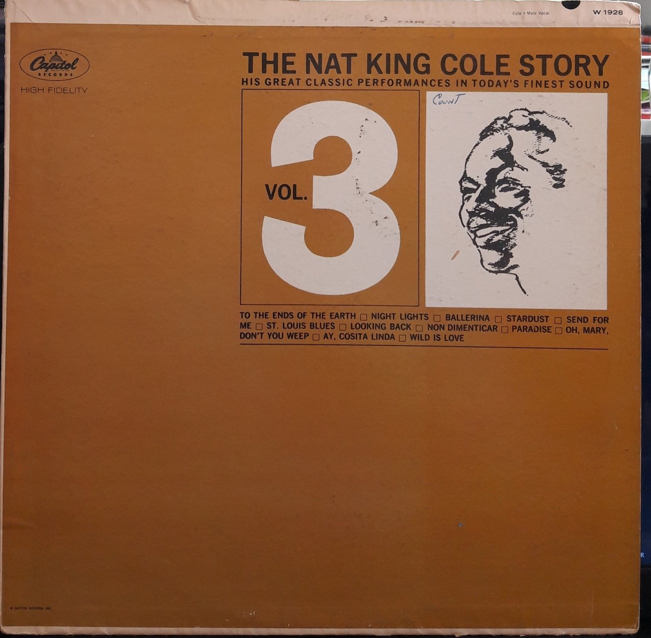 THE NAT KING COLE STORY VOL.3 - PLAK 2.EL