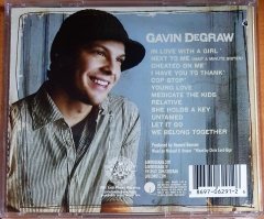GAVIN DEGRAW - GAVIN DEGRAW (2008) - CD 2.EL