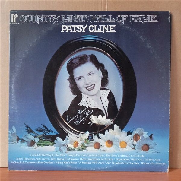 PATSY CLINE – COUNTRY MUSIC HALL OF FAME (1974) - LP 2.EL PLAK