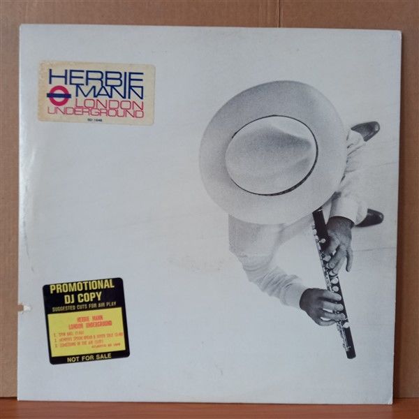 HERBIE MANN – LONDON UNDERGROUND (1974) - LP 2.EL PLAK