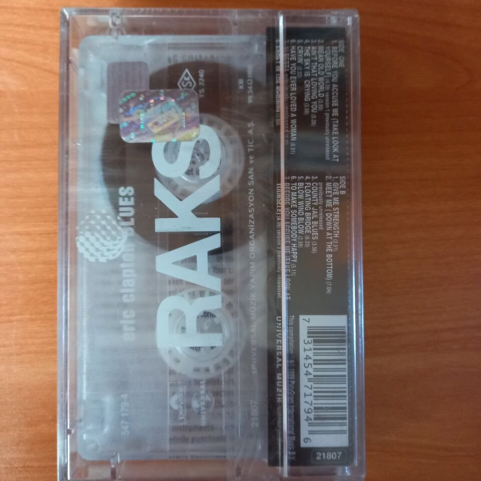 ERIC CLAPTON - BLUES (1999) - KASET SIFIR